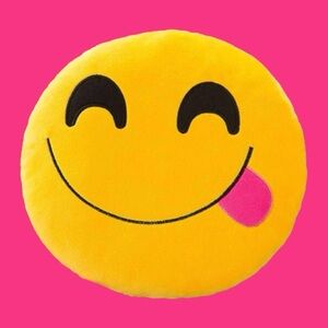 Yellow Smiley Face Cushion